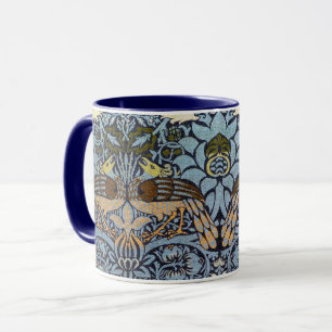 Peacock and Dragon, William Morris Mug