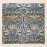 Peacock and Dragon, William Morris Scarf<br><div class="desc">William Morris (24 March 1834 – 3 October 1896) was a British textile designer, poet, novelist, translator, and socialist activist associated with the British Arts and Crafts Movement. He was a major contributor to the revival of traditional British textile arts and methods of production. His literary contributions helped to establish...</div>