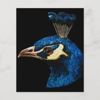 Peacock Art Design | Gift for Animal Lover Flyer