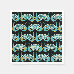 Peacock Art Home Accessories Napkins