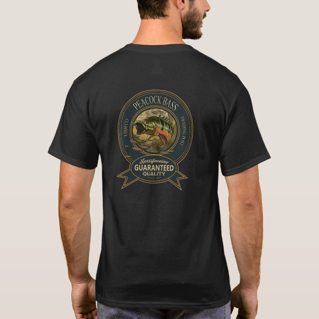 Peacock Bass Logo T-Shirt (Back)