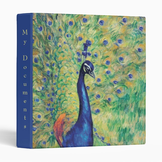 Peacock - Binder (Front/Spine)