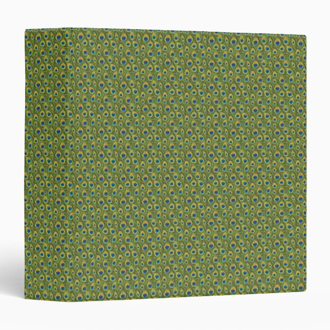 Peacock Binder (Front/Spine)