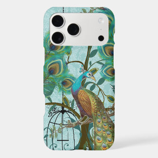Peacock Birdcage Damask iPhone X Case