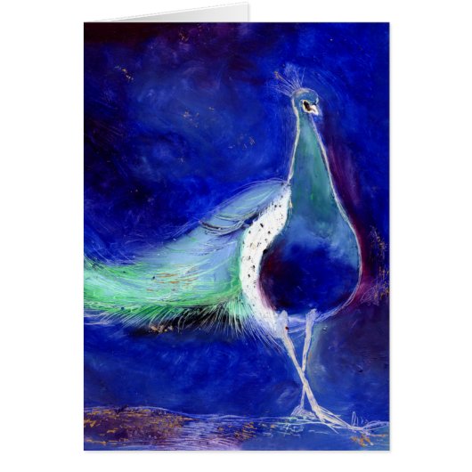 Peacock Blue 2013 Cards (Front)