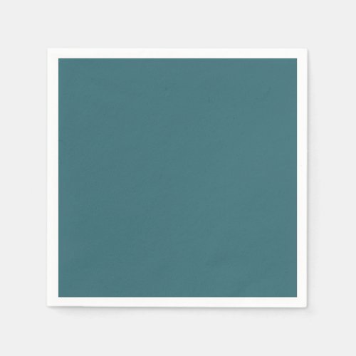 Peacock Blue Dark Teal Deep Aqua Green_Blue Napkins