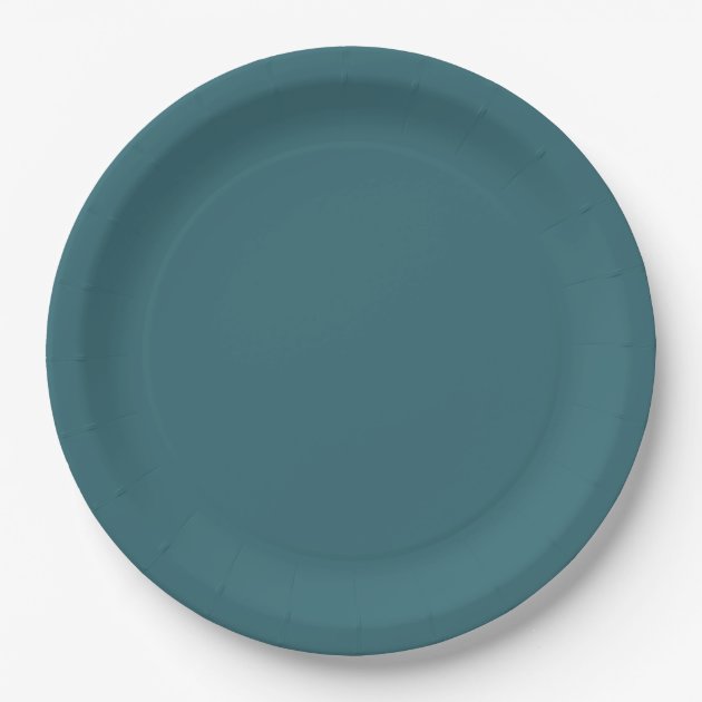 Aqua blue paper deals plates