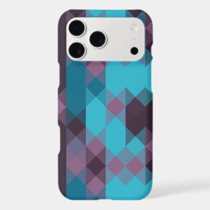 peacock blue, purple, topaz blue and thunder iPhone 17 pro max case