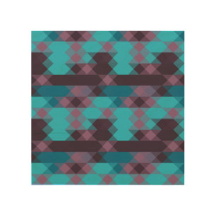 peacock blue, purple, topaz blue and thunder wood wall art