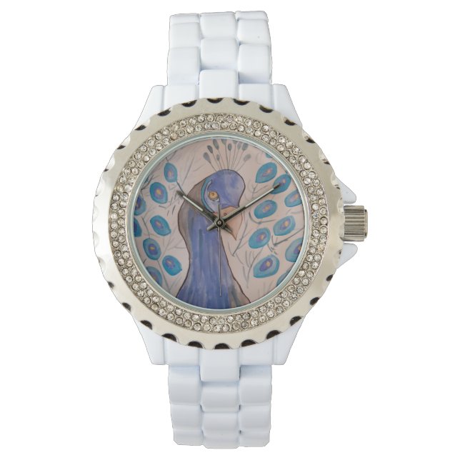 Peacock Blue Watch (Front)