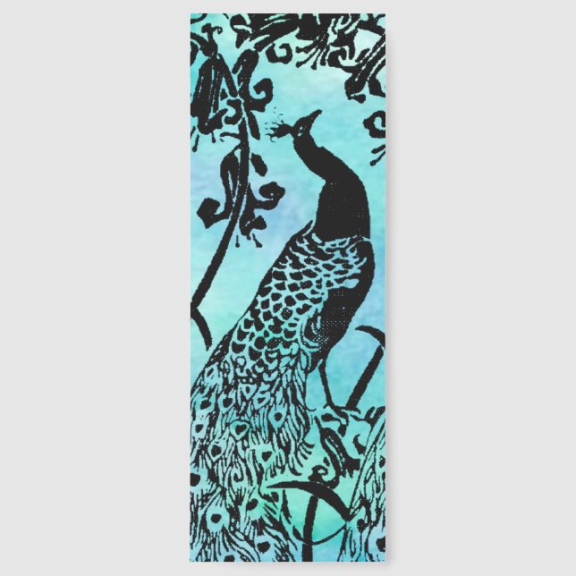 Peacock Bookmarks (Front)