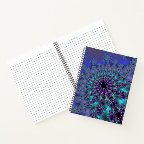 Peacock Burst Notebook