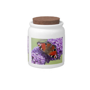 Peacock Butterfly Jar