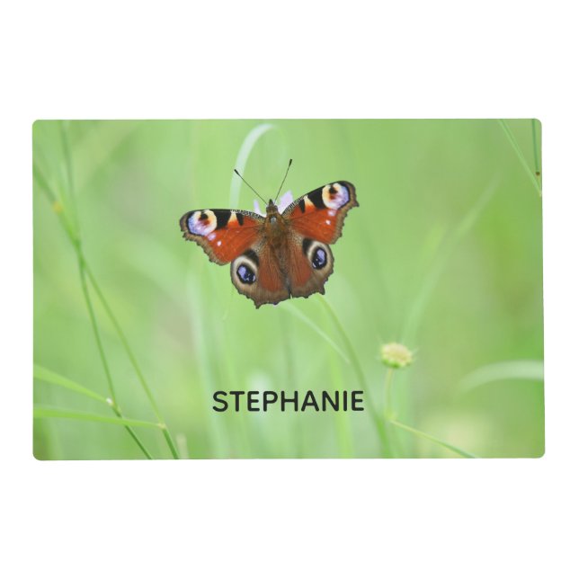Peacock Butterfly Placemat (Front)