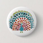 Peacock Button