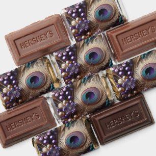 Peacock Candy Wrapper Hershey's Miniatures