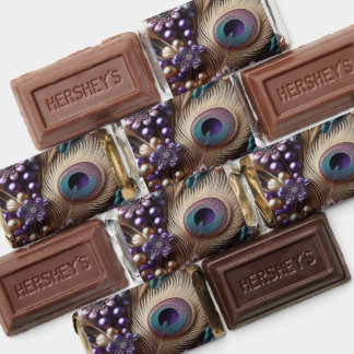 Peacock Candy Wrapper Hershey's Miniatures