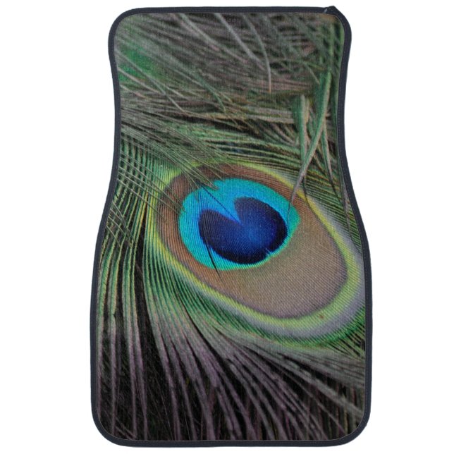 Peacock Car Floor Mat (Front)