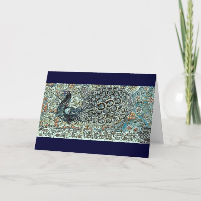 Peacock Card (Front)
