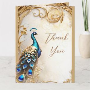 Peacock card