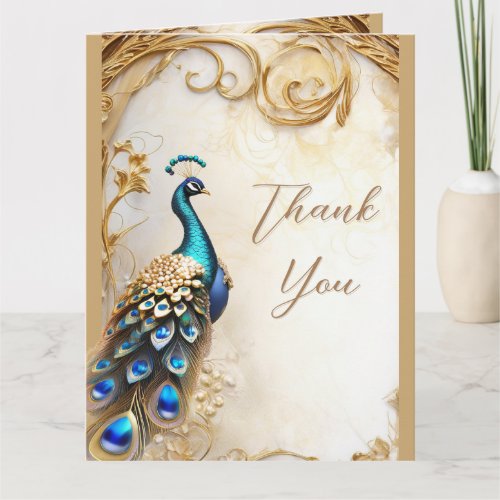 Peacock  card