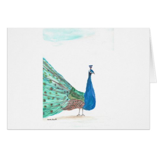 Peacock Cards (Front Horizontal)