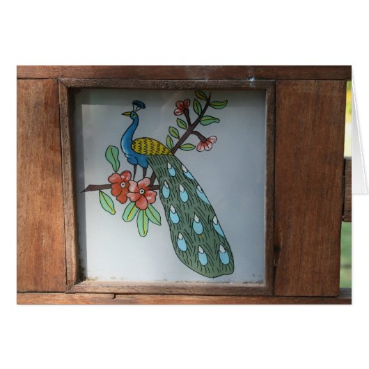 Peacock Cards (Front Horizontal)
