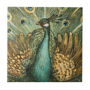 Peacock Ceramic Tile