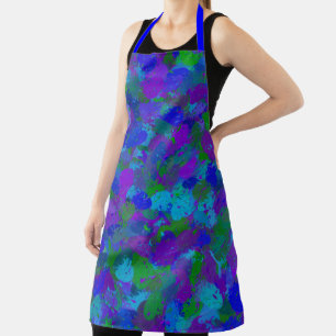 Peacock Color Apron
