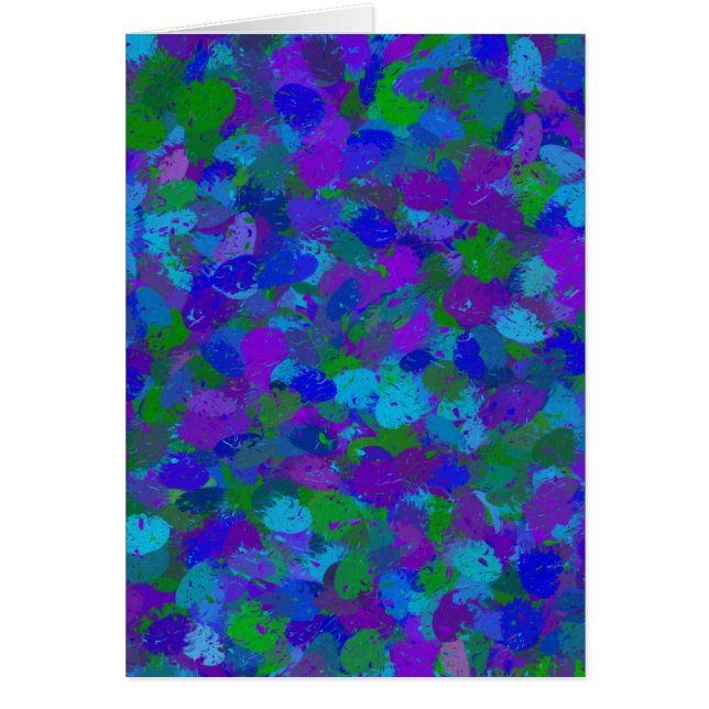 Peacock Color Card (Front)