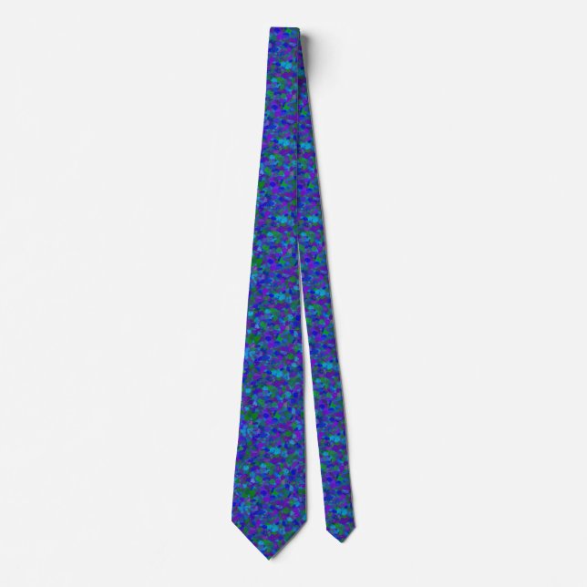 Peacock Color Tie (Front)