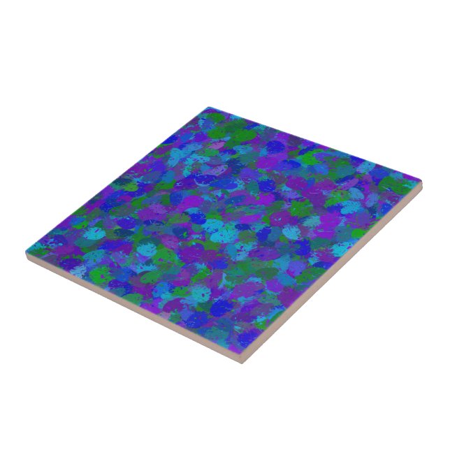 Peacock Color Tile (Side)