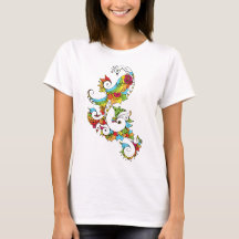Peacock Colorful T-Shirt