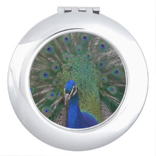Peacock Compact Mirror
