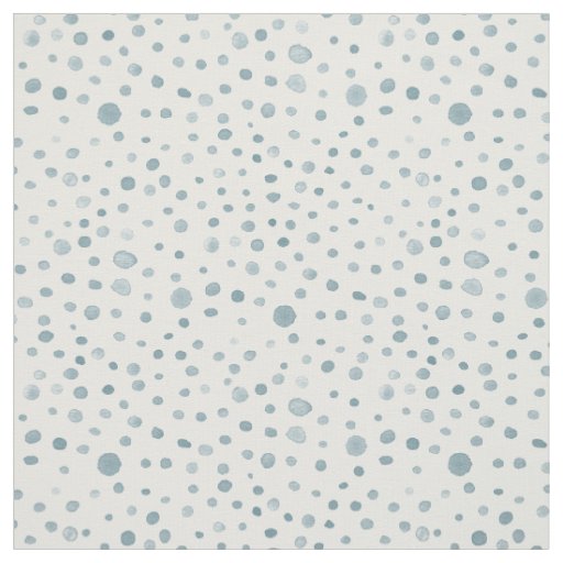 Peacock Confetti Watercolor Dots Fabric