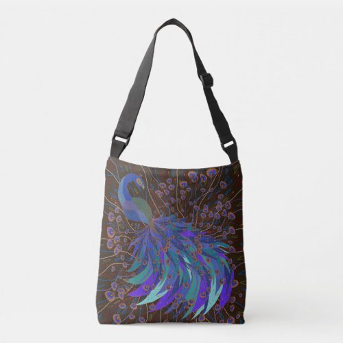 Peacock Cross_body Tote