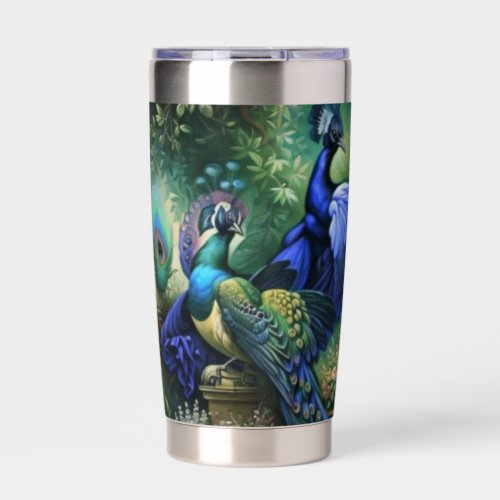Peacock Cup Insulated Tumbler
