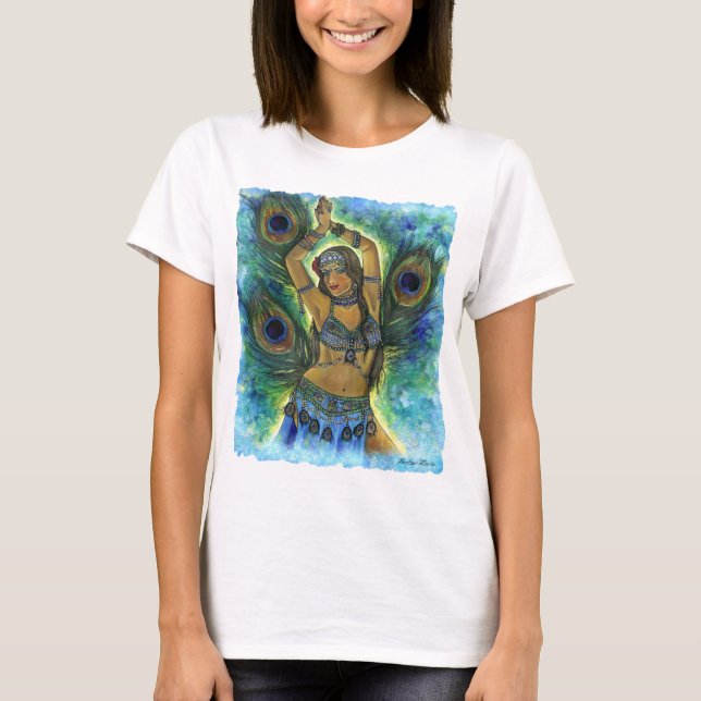 Peacock Dancer T-Shirt (Front)