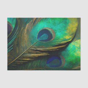 PEACOCK decoupage paper