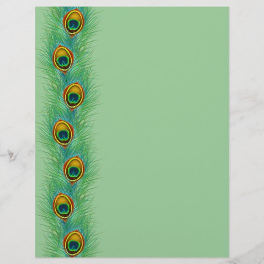 Peacock Design Personalized Gifts (Front)