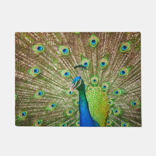 Peacock Doormat