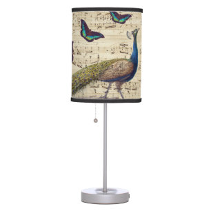 Peacock Dreams Table Lamp