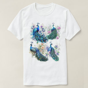 Peacock Elegance T-Shirt