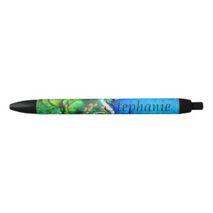 Peacock elegant modern business corporate black in pen