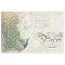 Peacock Ephemera Decoupage Paper Horizontal