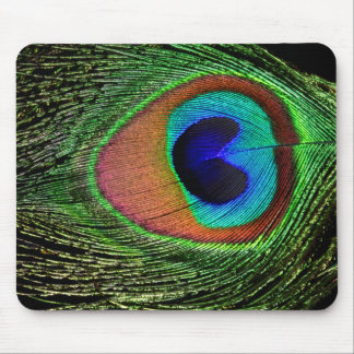 Peacock Eye Mousemat Mouse Pad