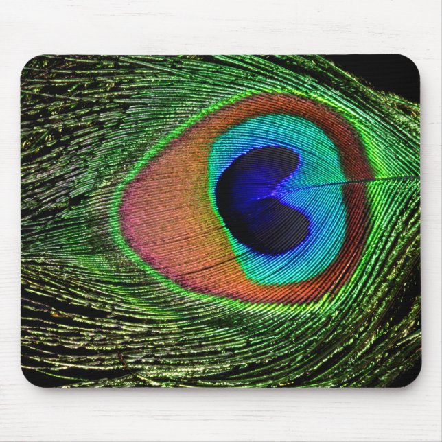 Peacock Eye Mousemat Mouse Pad (Front)
