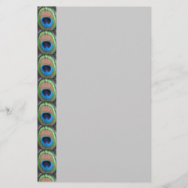 Peacock Eye Stationery (Front)