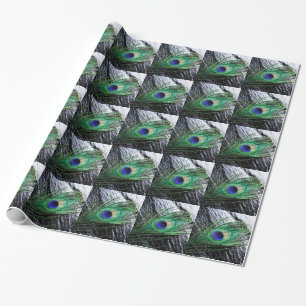 Peacock Feather 1 Wrapping Paper