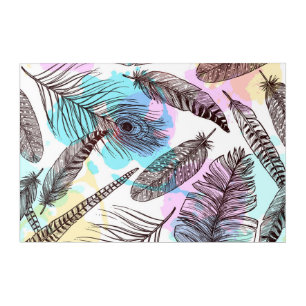 Peacock Feather Acrylic Print